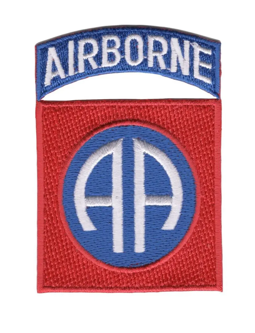 A patch of the 8 2 nd airborne division.